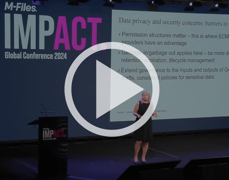 M-Files-Impact-Keynote-Guest-Forrester-Unlocking-Efficiency